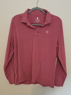 Womens Solbari Long-Sleeve UPF 50 Shirt in Dusty Rose